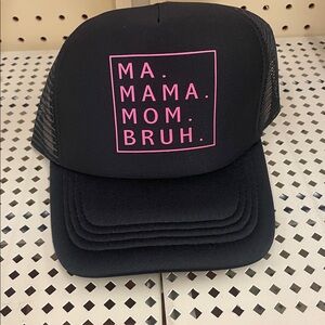 Vintage MOM Print Baseball hat - Ma Mama Mom Bruh